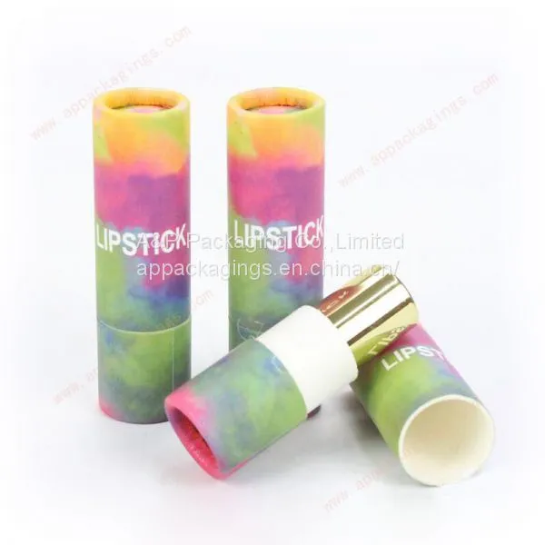 Custom Mini Eco Packaging Paper Empty Lip Balm Tube photo-4