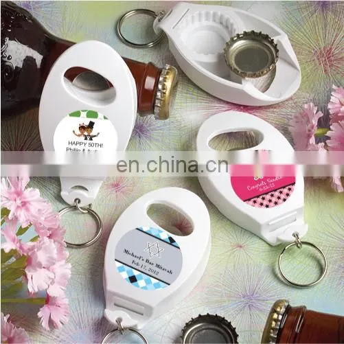 Personalized Sweet Celebrations Bottle Opener Keychains