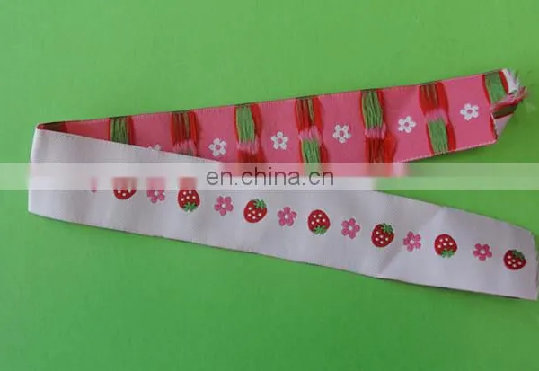 Provide Colorful Woven Ribbon for the Children Clothing