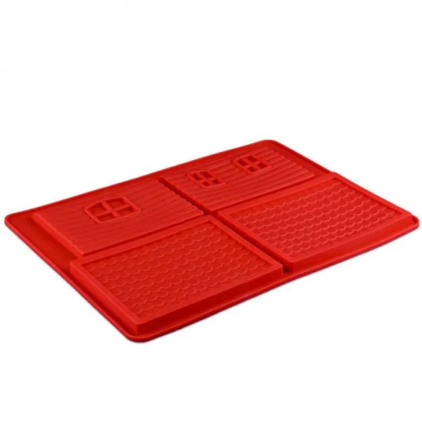 Free Sample Food Grade Silicone Cake Fondant Mold for Cake Decoration photo-3