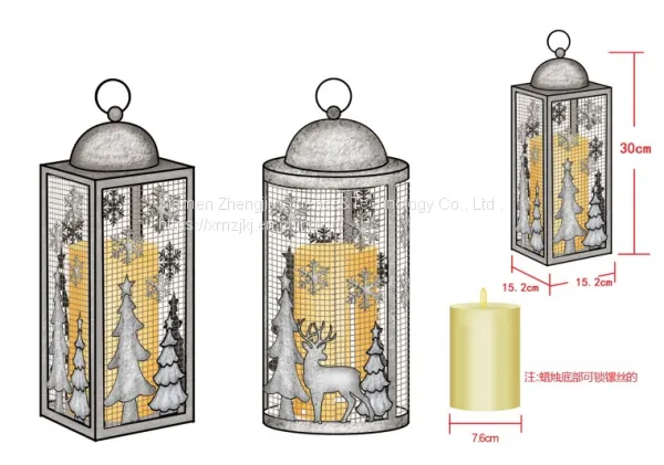 Handing Umbrella Lights Solar Lanterns Outdoor Waterproof LED Candle Decorated photo-2