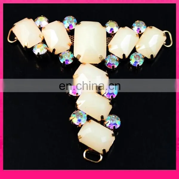 Factory Supply Cheap Rhinestone Slipper Accessories Sandal Decoration
