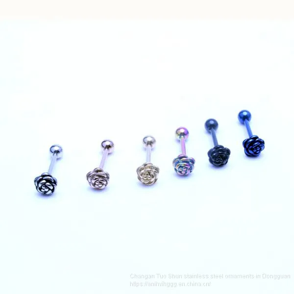 Titanium alloy aestheticism fancy earnail body piercing foreign trade jewelry sales wholesale