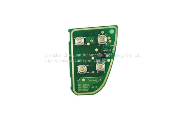 Jaguar Folded Key 4 Buttons 4D60 photo-2