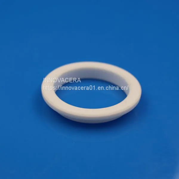 Heating Resistant 96 Alumina Ceramic Ring For Steel Industry/INNOVACERA photo-2