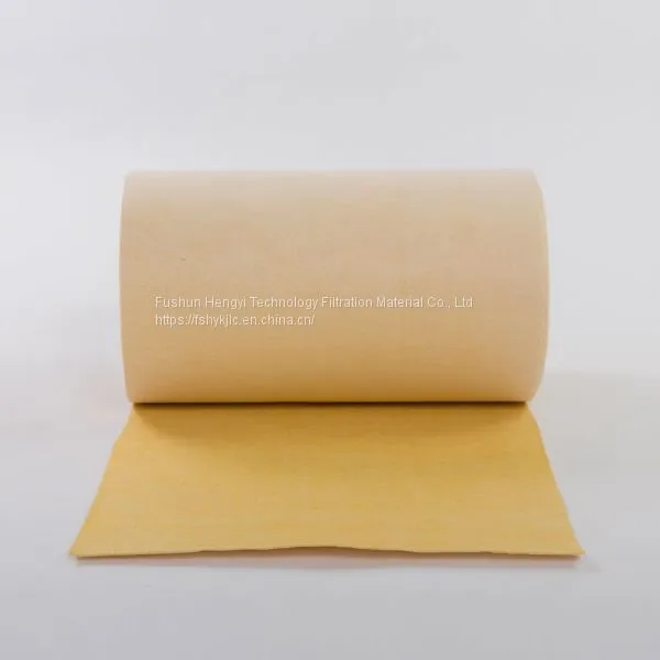 China P84 Surface Anti-static Activated Carbon Fiber Filter Cloth / Washable Air Filter Material photo-2