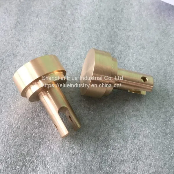 Customized Heat Treatment Bronze Metal Turning Machined Parts photo-2
