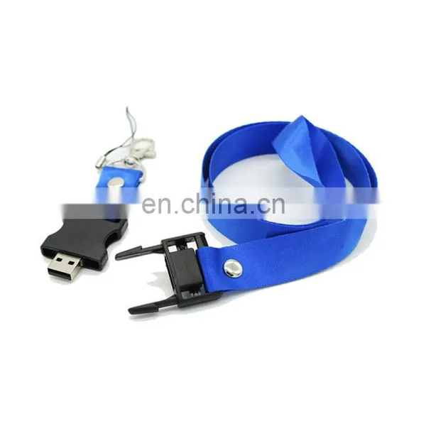Business Gift Factory Lanyard USB Flash Drive 8GB 16GB Lanyard USB Memory photo-4