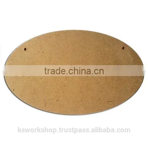 Wooden Door Sign (Oval)
