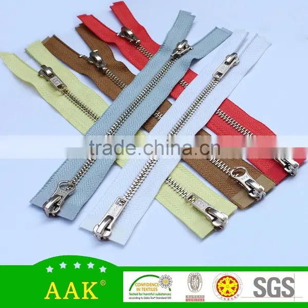 #5 Light Gold Teeth Double Slider Open End Luxury Zippers photo-2
