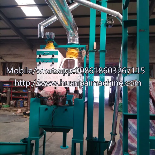 Maize Corn Milling Machine Grain Flour Mill Machinery Corn Grinder Machine photo-2