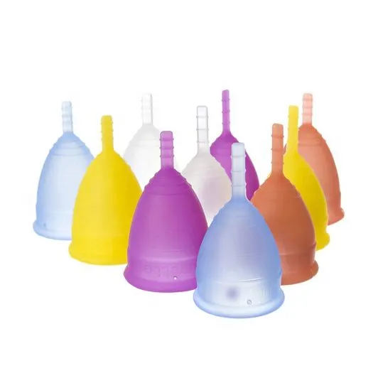 Factory Price Medical Silicone Grade Cup Sterilizer Reusable Safe Lady Menstrual Cup