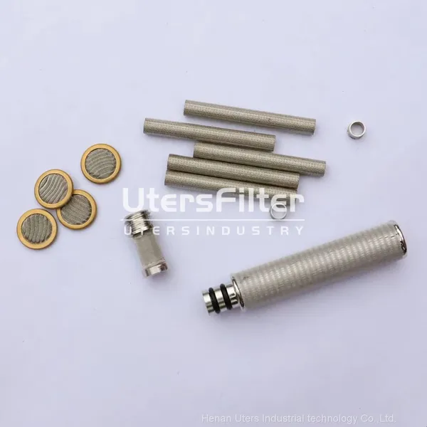 UTERS Servo Valve Special Micro Valve Body Filter Element photo-3