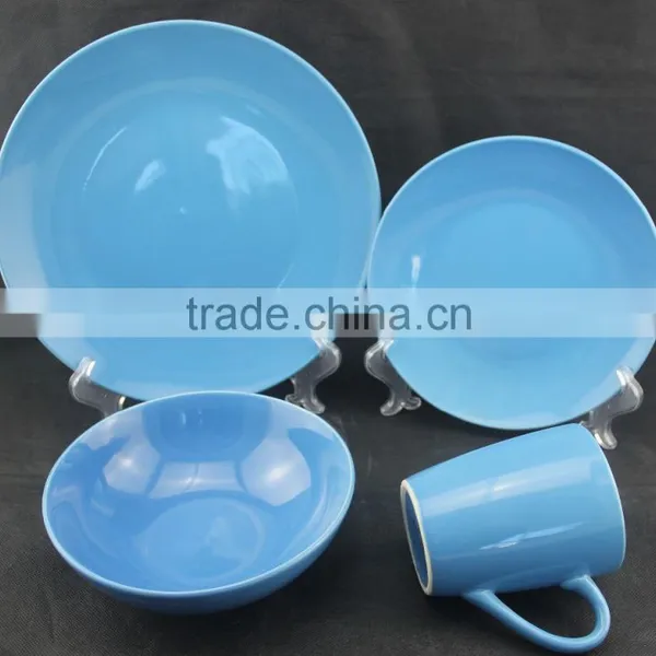Wholesale White Stoneware Ceramic Dinner Set With Plates Set and Salad Bowl and Mugs photo-3