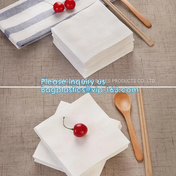 Disposable Tissue Paper Indonesia Paper Napkin,Logo Printed Cocktail Paper Serviettes Elegant Paper Napkin,bagease, Pac photo-2
