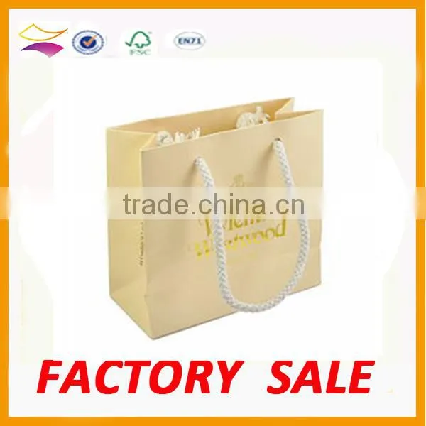 Custom Printed Recycle Shopping Paper Gift Bag Manufacturer photo-5