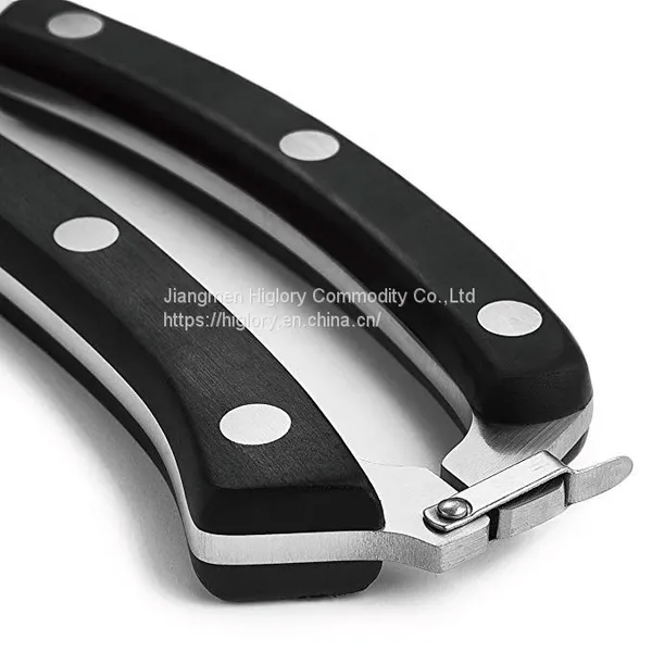 Hot Sale Heavy Duty Stainless Steel Kitchen Shears Poultry Scissors With Spring Loaded Handle photo-5