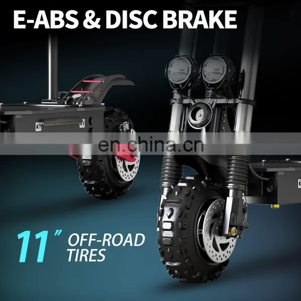 Free Shipping Eu USA Warehouse 85KM Speed Powerful Folding Dual Motor Electric 5600W Scooter photo-4