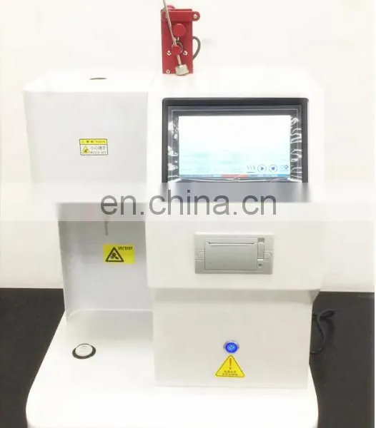 MFI XNR-400T ASTM D1238 Touch Screen 400 Temperature Melt Flow Index Tester photo-5