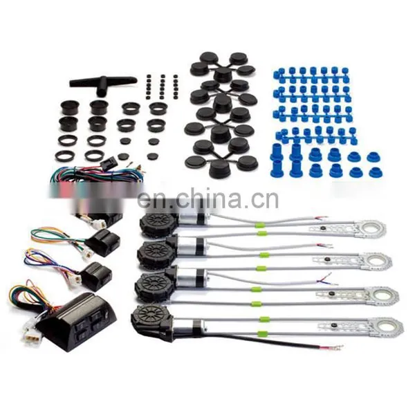 Promata High Quality 12V Universal Electric Power Window Kit With Powerful and Quiet Motors for 4 Windows photo-2