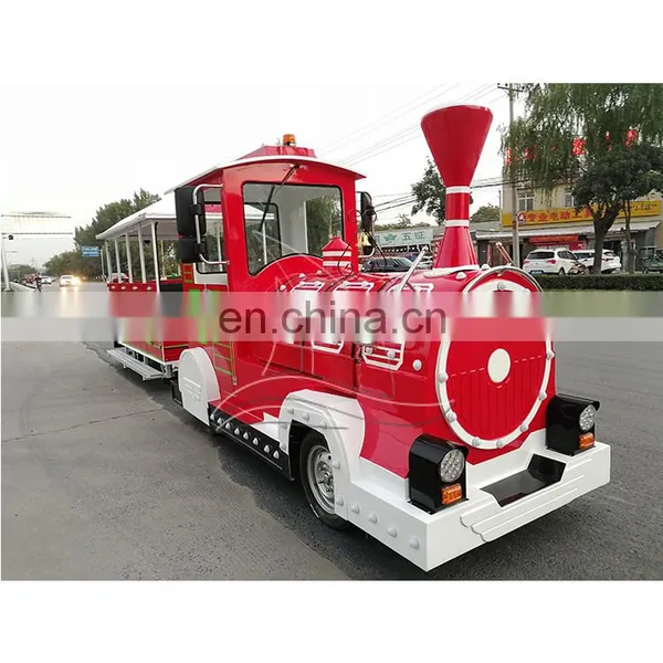 Commercial Electric Sightseeing Trackless Train Rides for Sale photo-2