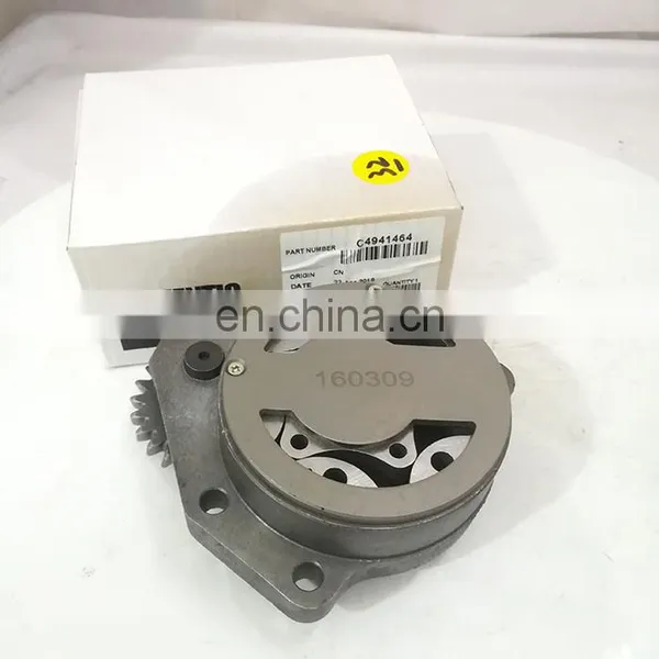 4941464 6L ORIGINAL Lubrication Oil Pump Diesel Engine Truck Parts 4941464 photo-2