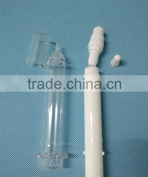 Cosmetic Syringe 10ml Double Wall Acrylic Eye Cream Airless Bottle photo-2