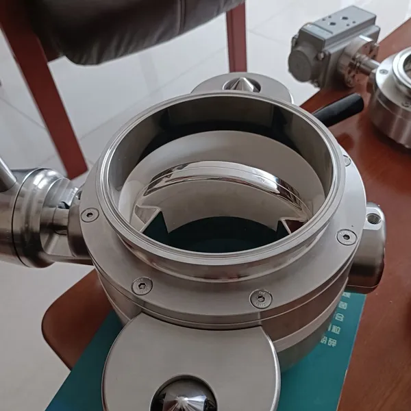DN50-300-AB Split Butterfly Valve, Powder Sealed Delivery Oeb5 Butterfly Valve photo-5