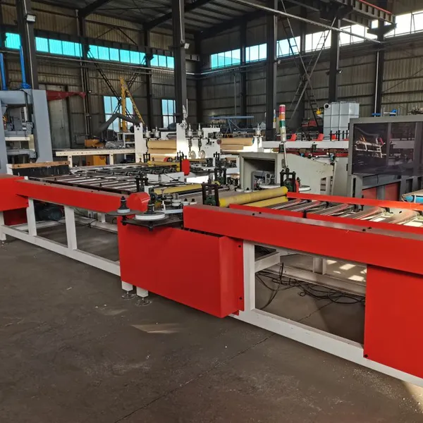 Small Capacity 60x60 Pvc Laminated Gypsum Ceiling Tiles Board Laminating Making Machine Production Line