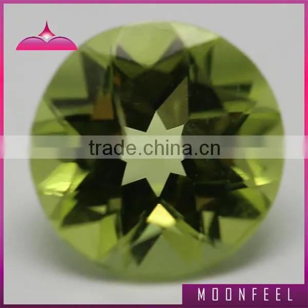 Natural Peridot Stone Cabochon