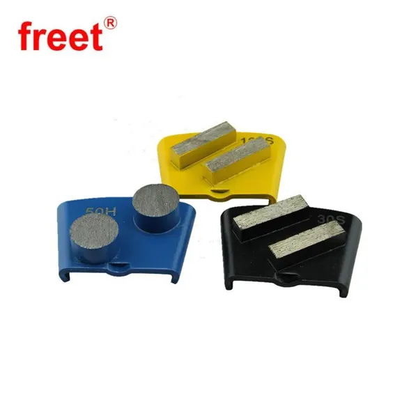 Trapezoid Metal Bond Diamond Grinding Plates Grinding Discs for Stone Concrete Floor photo-4