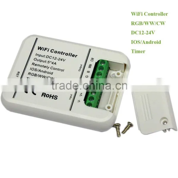 Android IOS Smartphone Controlled Wifi LED Controller RGB/WW/CW photo-3