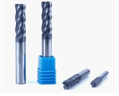 CNC Milling Cutter 4 Flutes End Mill Tungsten Carbide End Mill for Steel Metal Cutting HRC45/55/63/65 photo-4