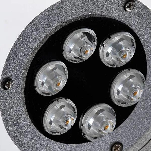 Led Beveled Spotlight With Cap, Small Oblique Tree Spotlight, Base Bracket for Cultural and Tourism Garden Landscape Lighting photo-3