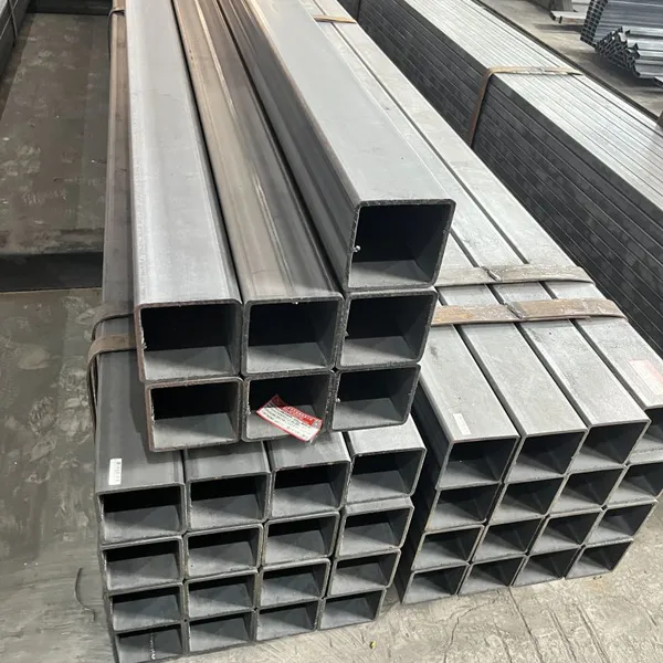 ASTM A106 A36 A53 Q235B Hollow Section Iron Rectangular Pipe Carbon Steel Square Tube Price photo-3