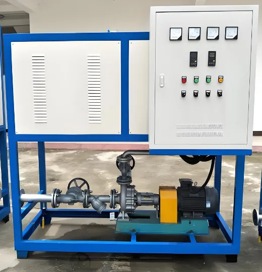 Explosion-proof Thermal Oil Heater, Industrial Organic Heat Carrier Furnace, Press Plate Heating Circulating Electric Boiler