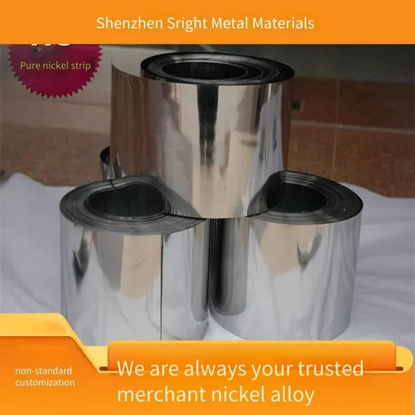 n6 Pure Nickel Strip for Scientific Research Experiments, 0.05, 0.06, 0.07, 0.08mm Welded Nickel Foil, Pure Nickel Sheets for Batteries photo-3
