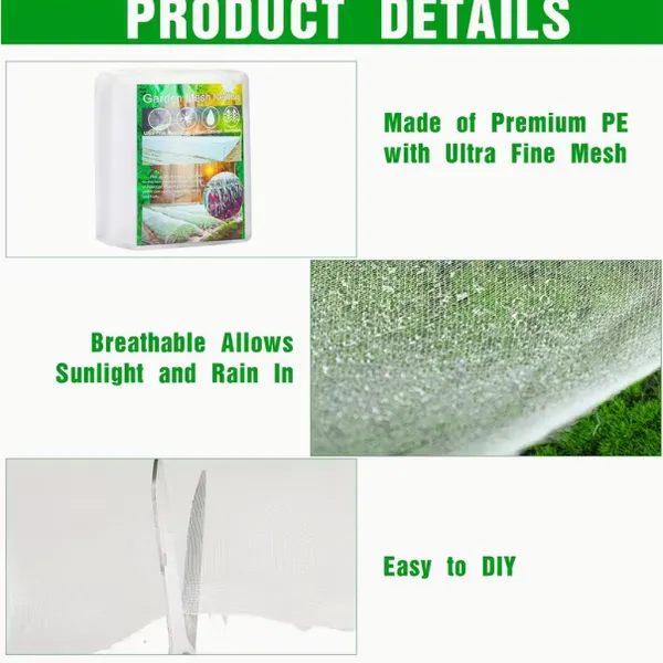 Durable Anti Insect Net for Pest Control in Greenhouse and Nursery photo-2