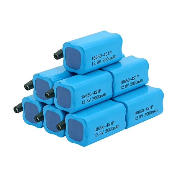 Wholesale Cheap Price 3.2V 18650 Cylindrical Cell 4S1P 12.8V Lithium Iron Phosphate Battery Pack 1800mAh 2000mAh for Electric LED Light photo-2