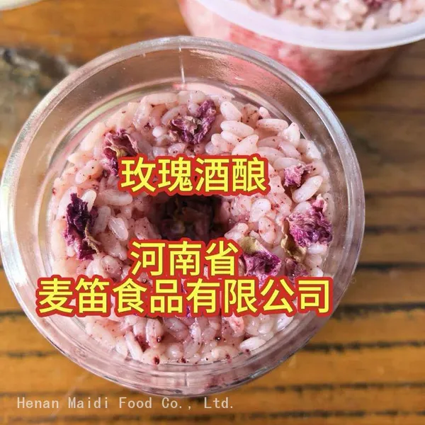 Rose Glutinous Rice Wine Factory Direct Wholesale photo-2