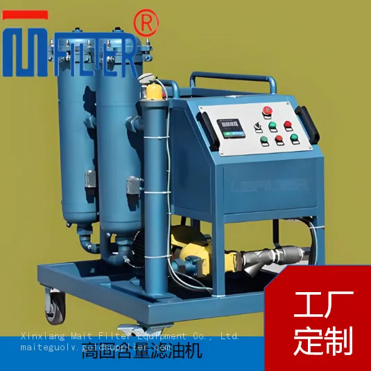 High Solid‑Content Oil Purifier, Mobile Filter Cart For Heavy Contaminated Waste Oil Regeneration photo-4