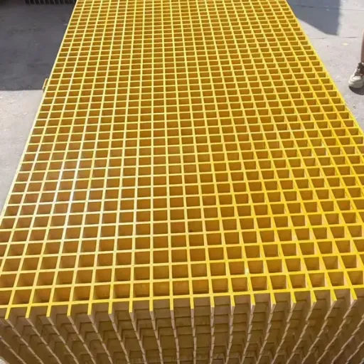 FRP GRP Molded Grating With Gritted Surface Anti-Slip Fiberglass Reinforced Plastic photo-2