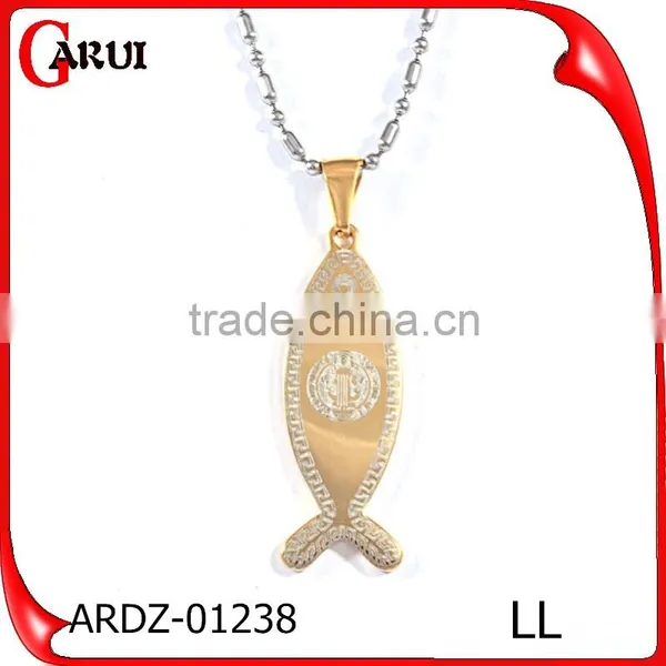 Charm Black Fish China Supplier Customized Logo Man Pendant photo-5