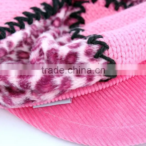High Discount Children Brand Winter Hats Girl Lint Peaked Caps photo-5