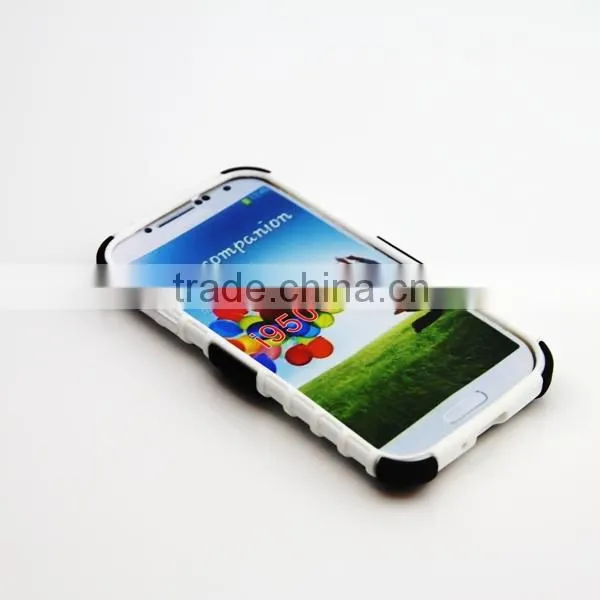 Mobile Phone Accessories in Shenzhen, 2 in 1 Hybrid Cases for Samsung Galaxy S4 I9400, Hybrid Cases With Stand Function