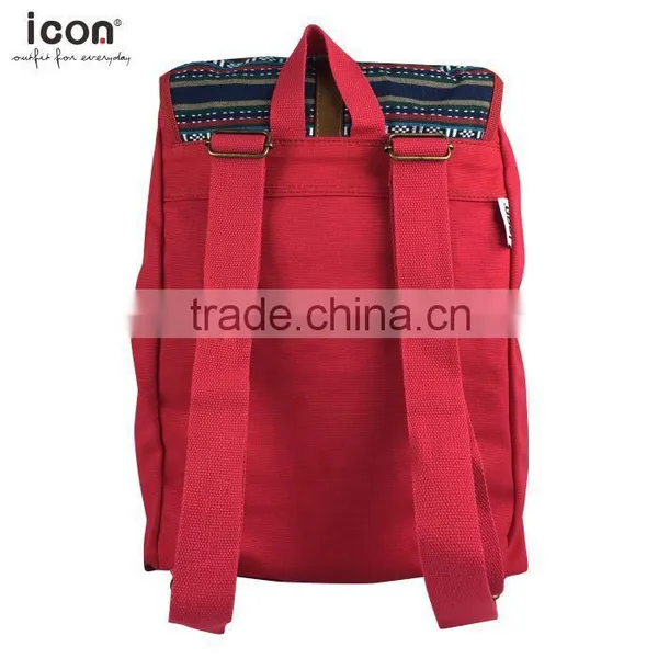 Daypack Simple Fashion Backpack Canvas photo-6