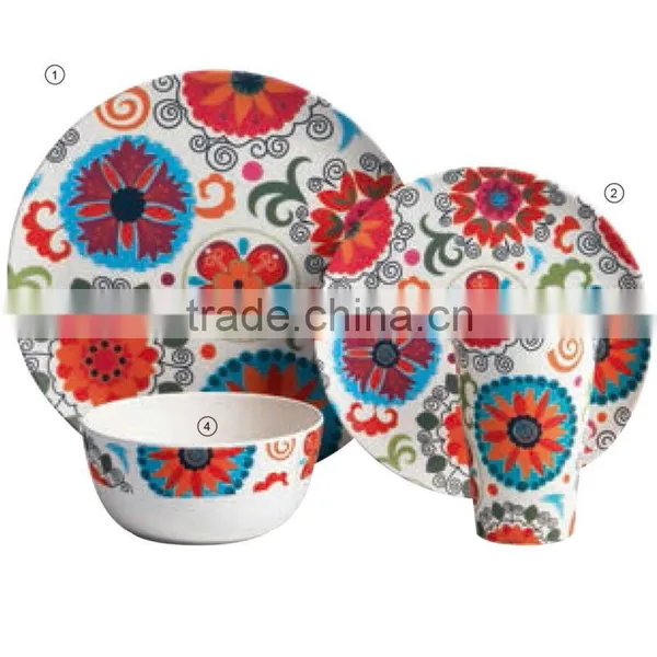 2015 Biodegradable Bamboo Fiber Eco Tableware,dinner Plate photo-2