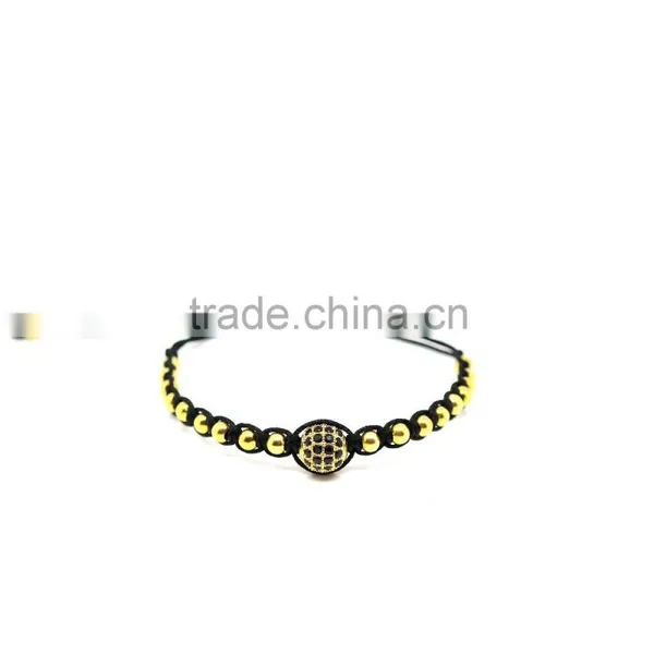 2016 SALE Latest Fashion Beaded Rope Bracelets,stainless Steel Beads Design Bracelet Jewelry photo-5