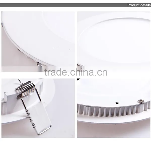 Kakaxi Ultra-thin LED Panel Lights 25w 2250LM Round Mini Dimmable LED Ceiling Light 280mm Hole Size photo-5