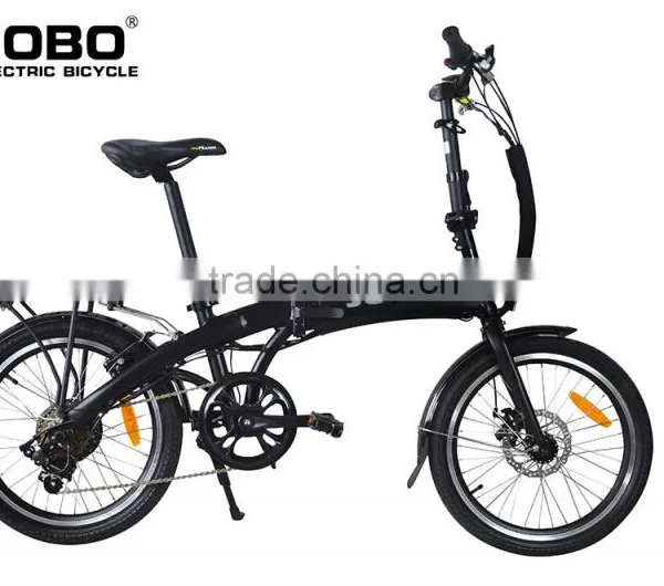 JOBO Manufacture 2016 New EN15194 20inch Folding Electric Bike photo-2